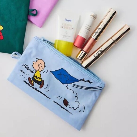 NWOT Baggu Go Pouch Small - Kite Eating Tree (Peanuts) - Picture 6 of 6